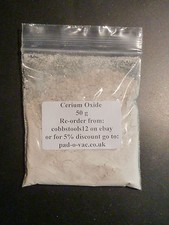 Cerium Oxide Powder 50g -