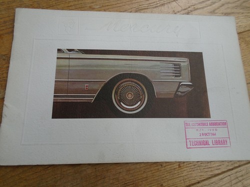 Mercury range brochure 1965
