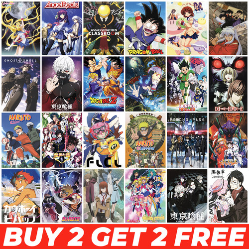 Japanese anime posters a4 - japanese,