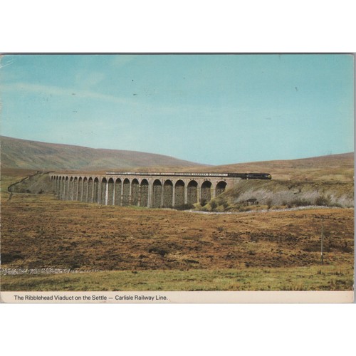 Postcard ribblehead viaduct - postcard,