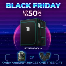 Mars Hydro 1.5x1.5x2m Mylar