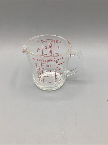 Vintage pyrex 508 red letter - pyrex,