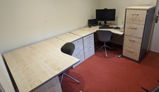 Home Office Desks, Pedestal