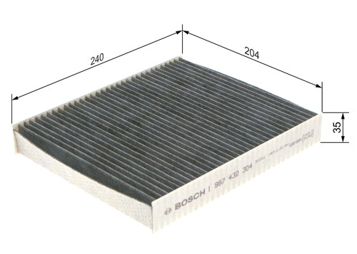 Bosch filter cabin air - cabin,