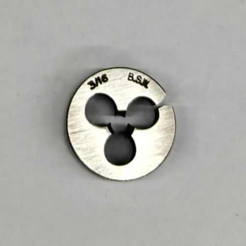 Bsw round die screw - 3/16"-24,