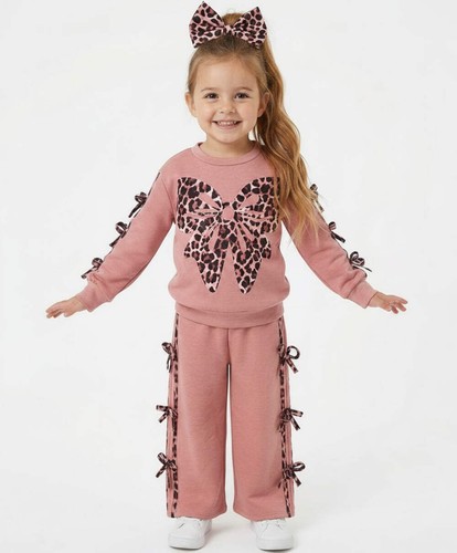 Girls dusky pink animal - dusky, print