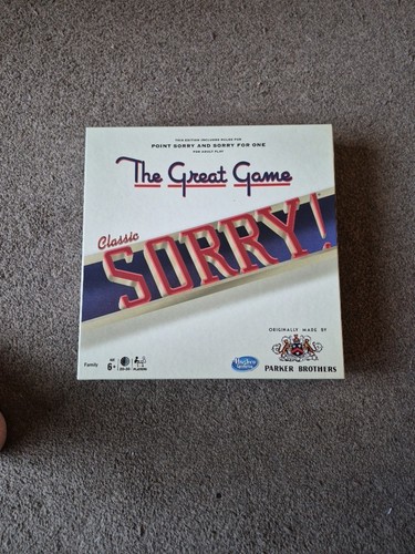 Classic great game sorry - great, of