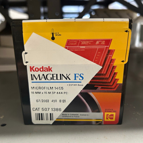 Kodak imagelink microfilm - kodak,