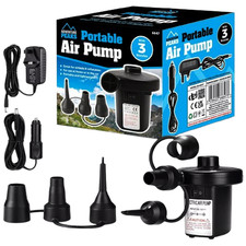 Electric Air Pump Inflator for Inflatables Camping Bed Mattress Swimming Pool