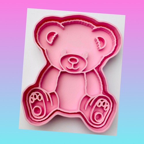 Teddy bear cookie cutters - bear,
