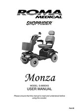 SHOPRIDER  MOBILITY SCOOTER -