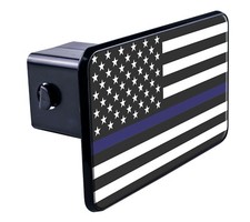 Thin Blue Line America Flag 3D