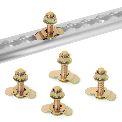 Track threaded stud fittings - threaded,
