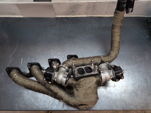 Twin scroll turbo manifold - t3,