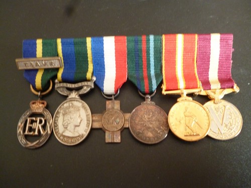 British military mini - british, medals