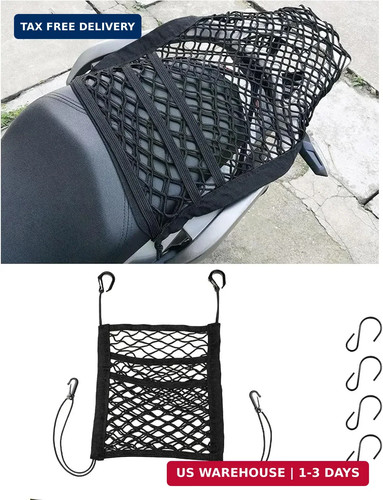 Motorcycle cargo net for - cargo,