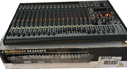 Behringer sx2442fx eurodesk - behringer,