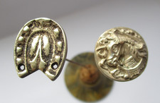 Victorian hat pins horseshoe