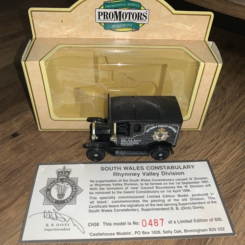 Lledo rhymney valley police - rhymney,