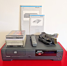 Philips CD-I 210 Console with Controller, Cables and Games  (Loc C-16)