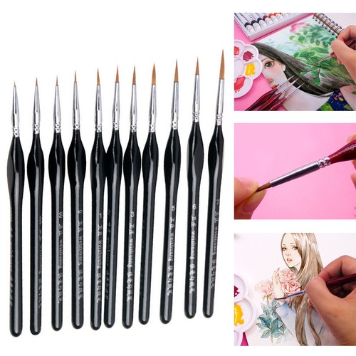 10pc paint brush set - paint,