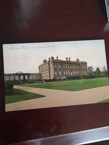 Old postcard heythrop - old,