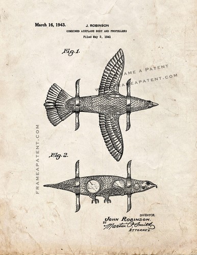 Combined airplane body and - airplane,