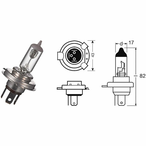 Osram 12v 35w hs1 lamp - osram, bulb