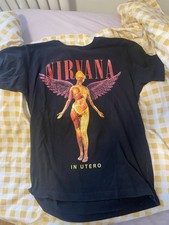 Nirvana in Utero Black Shirt