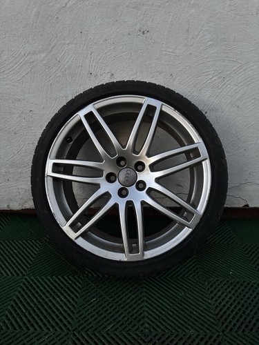 Audi alloy with - with, tyre