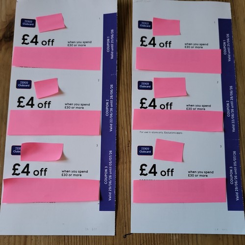 Tesco clubcard money - tesco, off