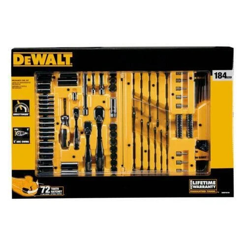 Dewalt 184 piece mechanics - dewalt,