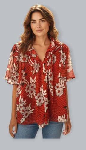 Next celia birtwell red floral - celia,