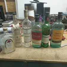 JOB LOT 6 Scotch Whisky EMPTY