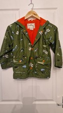 HATLEY Green Bug Coat Age 6