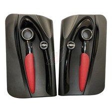 BMW Mini F56 F57 Cooper S JCW Door Cards Glowing Red Pair  7312062