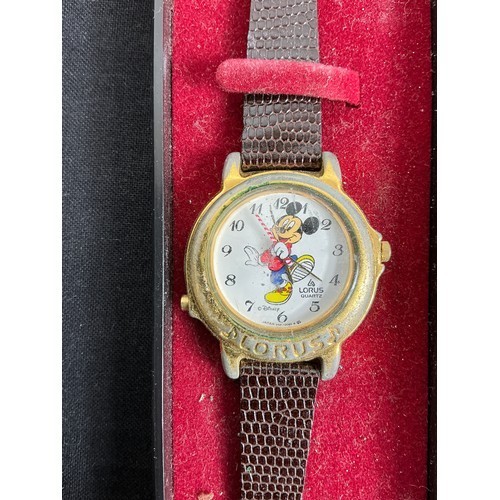 Two lorus mickey mouse - two, watches