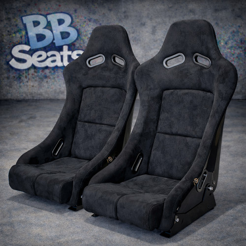 Pair bb5 suede large fixed - pair,