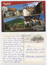 66765 - Tann, the historic Rhönstadt - postcard, expired 28.10.2008