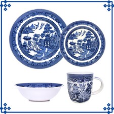 1-Serving Blue Willow Set