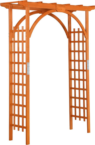 85in wooden garden trellis - 85in,