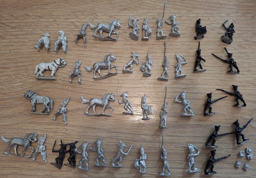 Metal soldiers napoleonic - metal,