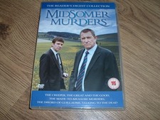 MIDSOMER MURDERS READERS DIGEST COLLECTION DVD - 5 disc set watched once VGC