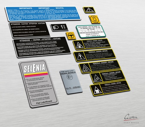 Lancia dedra sticker kit - dedra,
