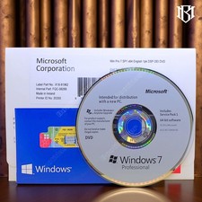Microsoft Windows 7 Professional 64-Bit - Full Version - Sealed SP1 DVD (Eng)