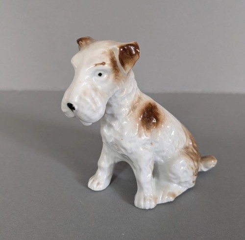 Vintage ceramic wire fox - vintage,