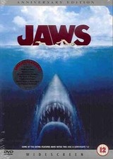 Jaws DVD (2000) Roy Scheider, Spielberg (DIR) cert 12 FREE Shipping, Save £s