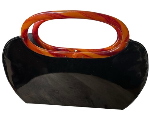 Patent leather handbag - patent,
