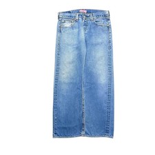 Levi’s Type 1 Baggy Jeans W34 L32 Wide Leg Vintage 00s Mens Blue Denim Loose Fit
