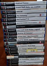 Sony PlayStation 2 Game Bundle 20x PS2 Games